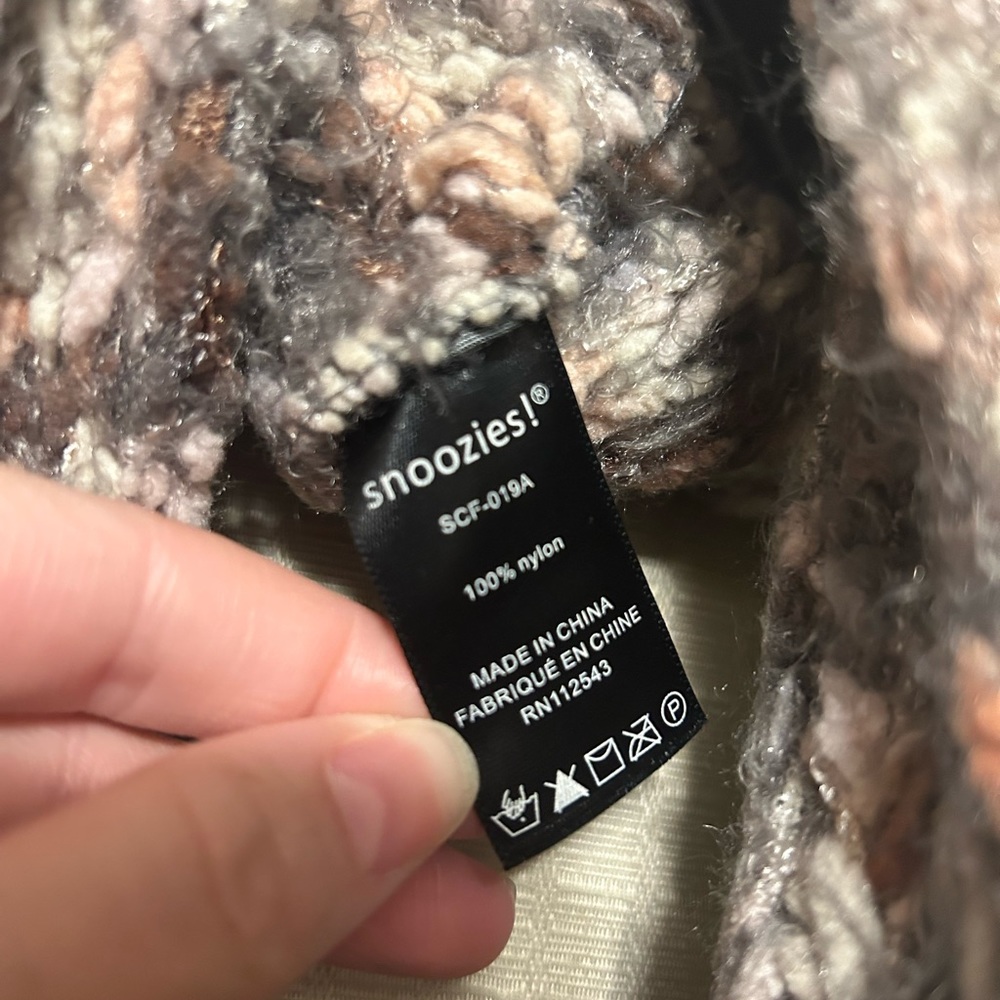 Snoozers Multi-Colored Knit Infinity Scarf - Picture 2 of 2